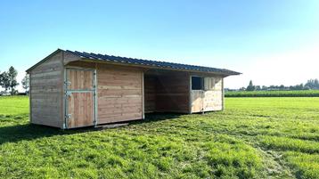 Paardenstal / Schuilhok / Paardenstal (3x4m)3 'Op Voorraad' beschikbaar voor biedingen