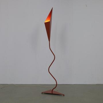 Abstracte Geometrische Vloerlamp Metaal, 1970s beschikbaar voor biedingen