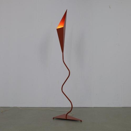 Abstracte Geometrische Vloerlamp Metaal, 1970s, Huis en Inrichting, Lampen | Vloerlampen, Gebruikt, 150 tot 200 cm, Metaal, Ophalen