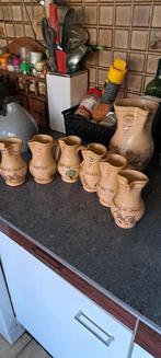 Srie de vases en bonne etat plus la grande cruche 7 euros, Jardin & Terrasse, Enlèvement ou Envoi, Comme neuf