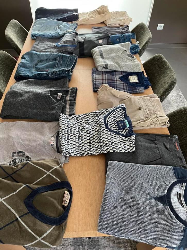 Merkkledij broeken,truien,riverwoods,Boss,Esprit,Sand,Armani, Kleding | Heren, Heren-kledingpakketten, Zo goed als nieuw, Ophalen