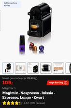 Nespresso Magimix Inissia, Ophalen, Zo goed als nieuw, Koffiemachine