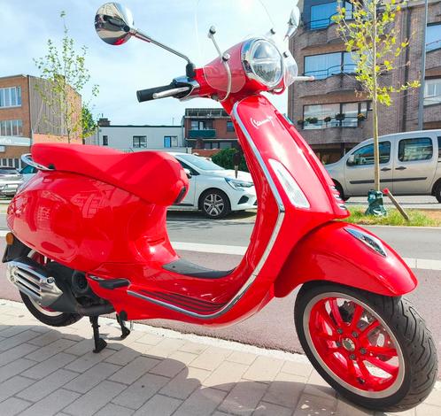 VESPA PRIMAVERA 50 RED 2020 6500KM 2200€, Fietsen en Brommers, Scooters | Vespa, Zo goed als nieuw, Ophalen of Verzenden