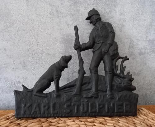 Ornament in Gietijzer - Karl Stűlpner - Zie Tekst, Antiek en Kunst, Curiosa en Brocante, Ophalen of Verzenden
