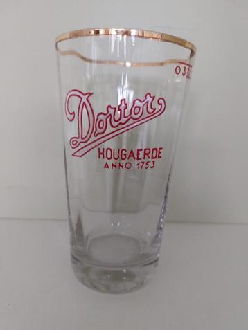 Oud bierglas emaille opschrift Dortor Hougaerde Anno 1753 beschikbaar voor biedingen