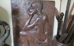 Afrikaans houtsnijwerk Mang- Dilu, Ophalen of Verzenden
