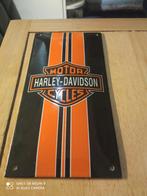 Plaque émaillée Harley Davidson Cycles, Collections, Enlèvement ou Envoi, Neuf