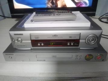 Enregistreur DVD Samsung Copy Duo et magnétoscope VHS Samsun