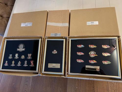 F1 vintage collectable pin pads Bridgestone Schumacher perio, Verzamelen, Complete verzamelingen en Collecties, Ophalen of Verzenden