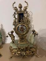 stijl bronzen tafelklok met engeltjes – decoratief, Enlèvement