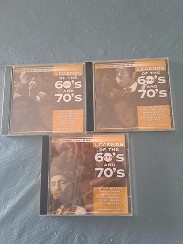 3 cds legends of the 60 s and 70 s 