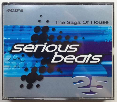 serious beats 25 the saga of house, CD & DVD, CD | Dance & House, Comme neuf, Techno ou Trance, Coffret, Enlèvement ou Envoi