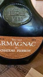 Armagnac 1961, Verzamelen, Wijnen, Verzenden, Zo goed als nieuw