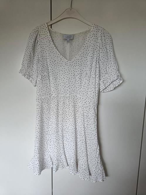 & Other Stories - Witte jurk met stippen, Vêtements | Femmes, Robes, Comme neuf, Taille 38/40 (M), Blanc, Au-dessus du genou, Enlèvement ou Envoi