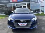 AUDI A4 2.0 TDi ultra S-LINE*S-TRONIC*SEMI-CUIR*GPS*, Auto's, 4 cilinders, Blauw, A4, Leder