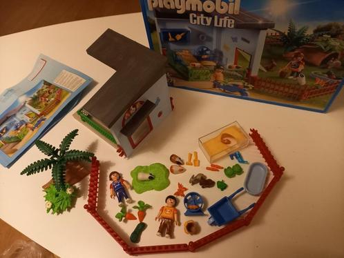 Playmobil city life knaagdierenverblijf boerderij, Kinderen en Baby's, Speelgoed | Playmobil, Zo goed als nieuw, Complete set