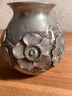 Kleine tinnen art nouveau vaas, Ophalen of Verzenden