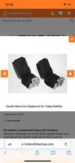 Maxi cosi adapter voor Gazelle Cabby, Enlèvement, Utilisé
