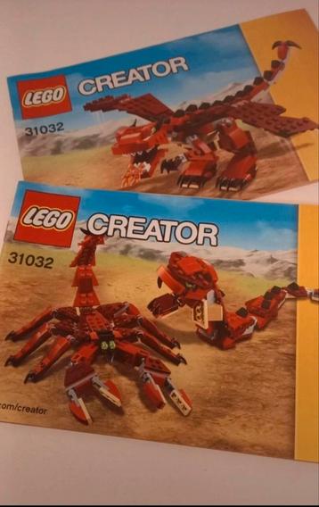 Lego 3 en 1 dragon beschikbaar voor biedingen
