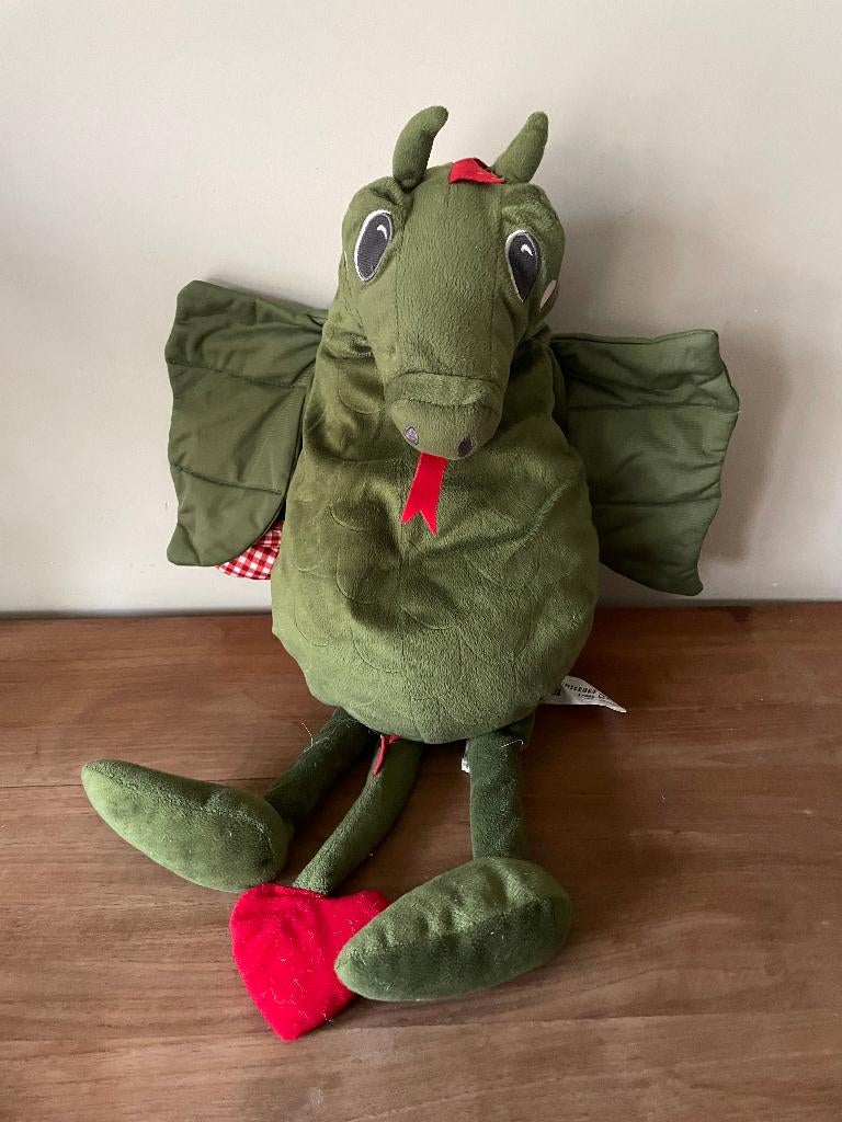 Leuke pluche drakenknuffel – goede staat, Kinderen en Baby's, Speelgoed | Knuffels en Pluche, Zo goed als nieuw, Overige typen