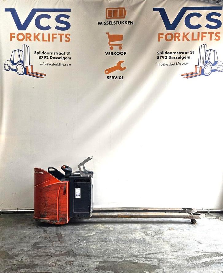 Elektrische transpallet: 2,5 ton Linde T25SP-02, Zakelijke goederen, Machines en Bouw | Heftrucks en Intern transport, Palletwagen