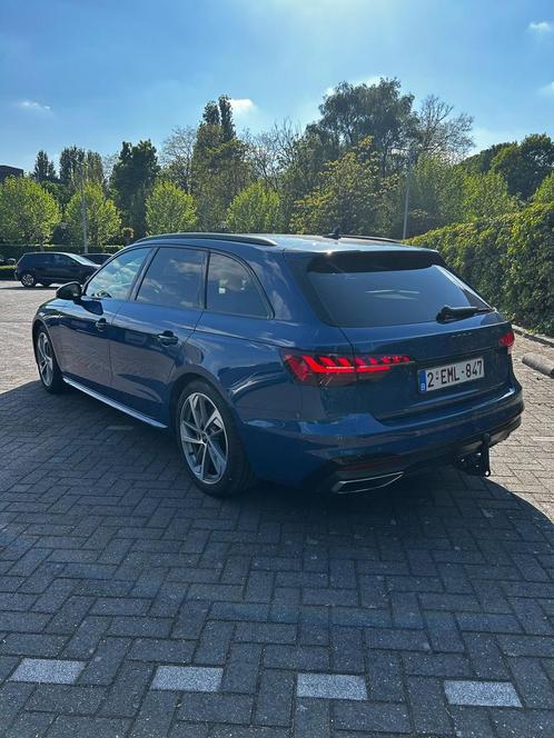 Audi A4 35 TDI S LINE, Auto's, Audi, Particulier, A4, ABS, Diesel, Euro 6, Break, 5 deurs, Automaat, Zwart, Leder, Dealer onderhouden