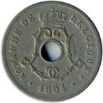België Koning Leopold II (1865 - 1909) 5 centimes 1904, Postzegels en Munten, Ophalen of Verzenden, Losse munt