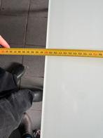 Table en verre blanc + chaises, Enlèvement ou Envoi