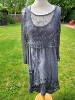 grijze fantasie jurk large 42, Cassis, Maat 42/44 (L), Ophalen of Verzenden, Zo goed als nieuw