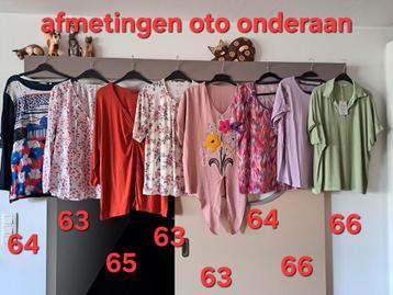 Blouses mt XL en XXL  beschikbaar voor biedingen