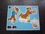 Stickers autocollants BIFI 1977 personnage BD Tintin, Collections, Autocollants, Enlèvement ou Envoi, Comme neuf, Bande dessinée ou Dessin animé