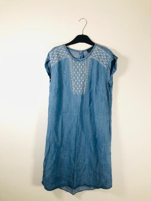 Robe légère en lyocell avec broderie (38/40) NEUF, Vêtements | Femmes, Robes, Neuf, Taille 38/40 (M), Bleu, Au-dessus du genou