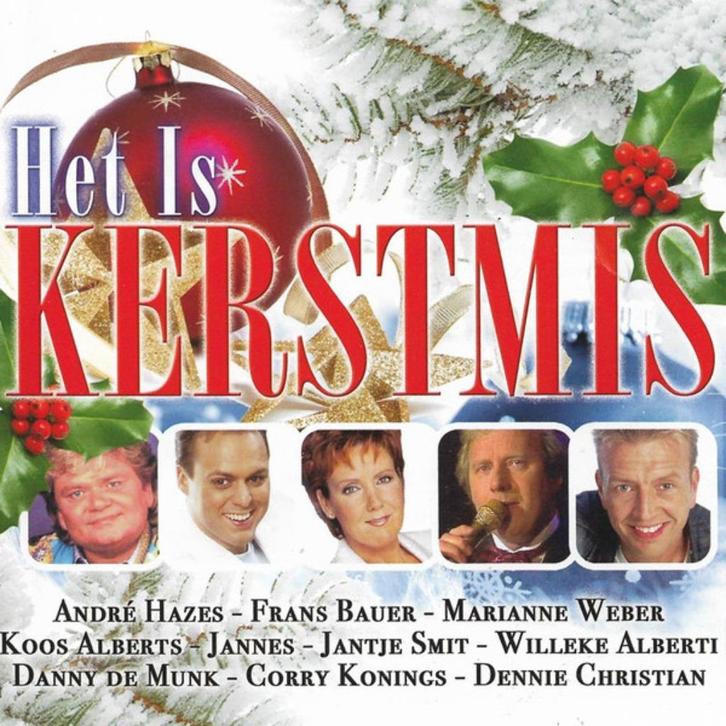 2060 - HET IS KERSTMIS - 2CD/BOX - NIEUW, Cd's en Dvd's, Cd's | Kerst en Sinterklaas, Nieuw in verpakking, Kerst, Verzenden