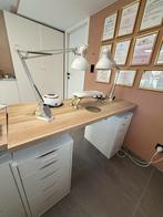 Nageltafel met afzuiging/uv led lamp/ lichten (compleet), Huis en Inrichting, Bureaus, Ophalen, Zo goed als nieuw