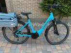 Damesfiets Trek Verve+2 M 500Wh Azure, Fietsen en Brommers, Elektrische fietsen, Zo goed als nieuw, 47 tot 51 cm, 50 km per accu of meer