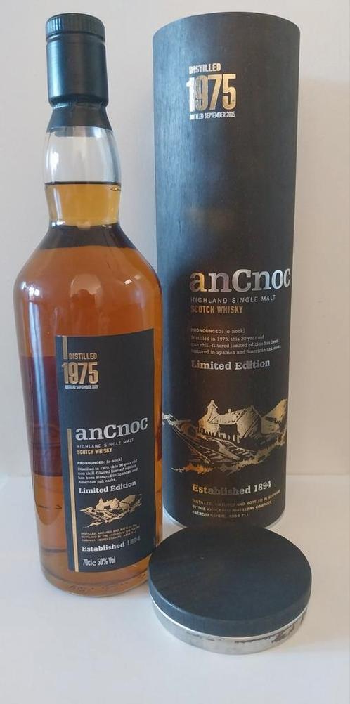 anCnoc 1975 / whisky / whiskey, Verzamelen, Wijnen, Nieuw, Overige typen, Overige gebieden, Vol, Ophalen of Verzenden