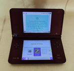 Nintendo DS XL bordeau werkend Zonder lader en pen, Games en Spelcomputers, Spelcomputers | Nintendo DS, Ophalen of Verzenden