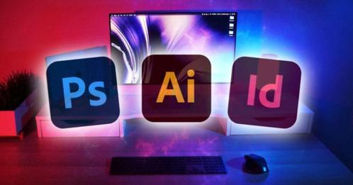 Adobe-pakket 2024 (PS - AI - ID), Computers en Software, Ontwerp- en Bewerkingssoftware, MacOS, Windows, Overige, Ophalen of Verzenden