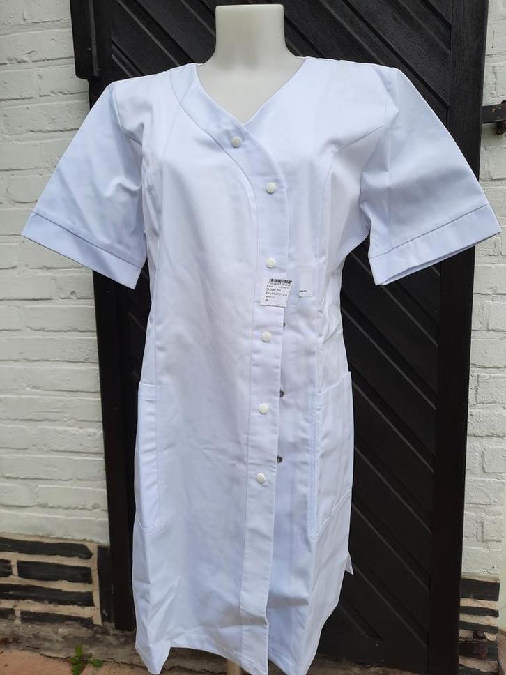 Blouse médicale - tablier de labo (46), Kleding | Dames, Blouses en Tunieken, Nieuw, Maat 46/48 (XL) of groter, Wit, Ophalen of Verzenden
