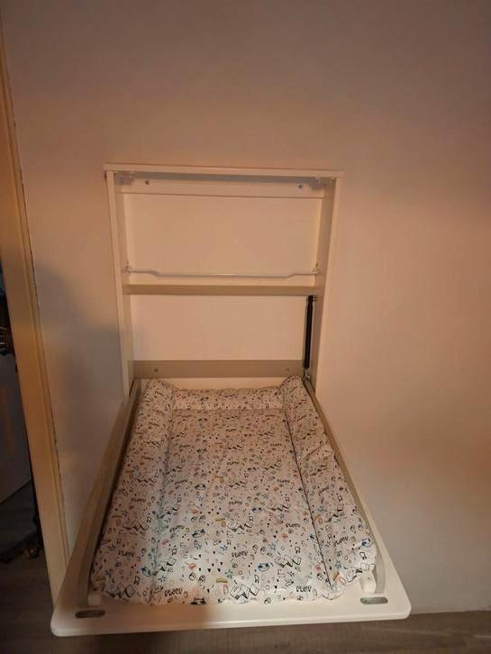 Table à langer murale, Kinderen en Baby's, Kinderkamer | Overige Meubels, Gebruikt, Tafel, Ophalen