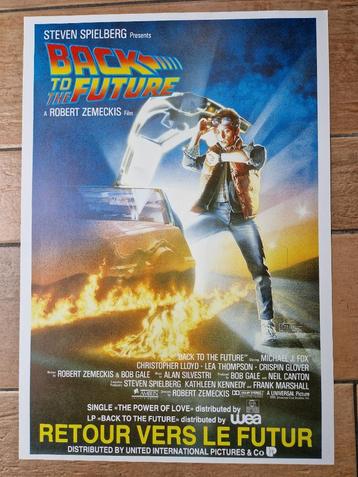 filmaffiche Back To The Future 1985 filmposter beschikbaar voor biedingen