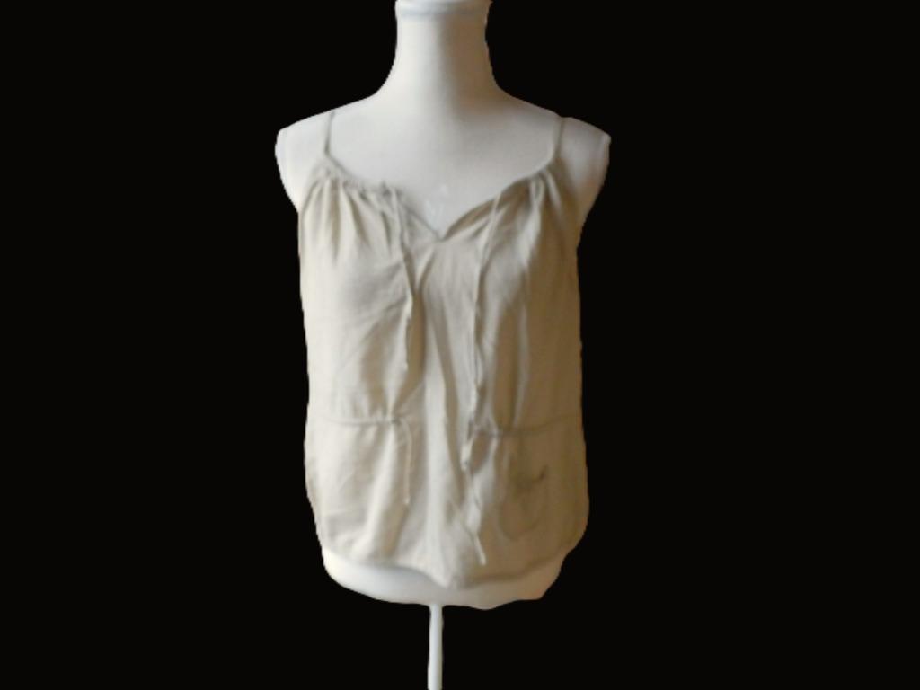 (106)- top femme t.38 beige - cop copine -, Vêtements | Femmes, Tops, Comme neuf, Taille 38/40 (M), Beige, Sans manches, Enlèvement ou Envoi