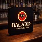 Bacardi Est. 1862 LED Lightbox – Luxe Bar Decoratie, Verzamelen, Merken en Reclamevoorwerpen, Verzenden, Nieuw, Lichtbak of (neon) lamp