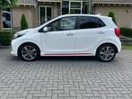 Kia Picanto 1.2 GT-Line AIRCO NAVI CAMERA, Auto's, Kia, Automaat, Wit, Leder, Bedrijf