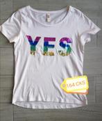Als nieuwe pastelroze jeansbroek + T-shirt - CKS - maat 164., Kinderen en Baby's, Kinderkleding | Maat 164, Meisje, CKS, Ophalen of Verzenden