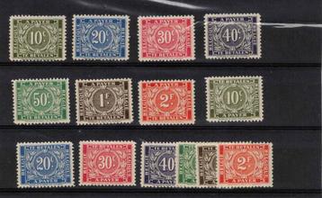 postzegels belgie tx nrs 49/55A xx beschikbaar voor biedingen