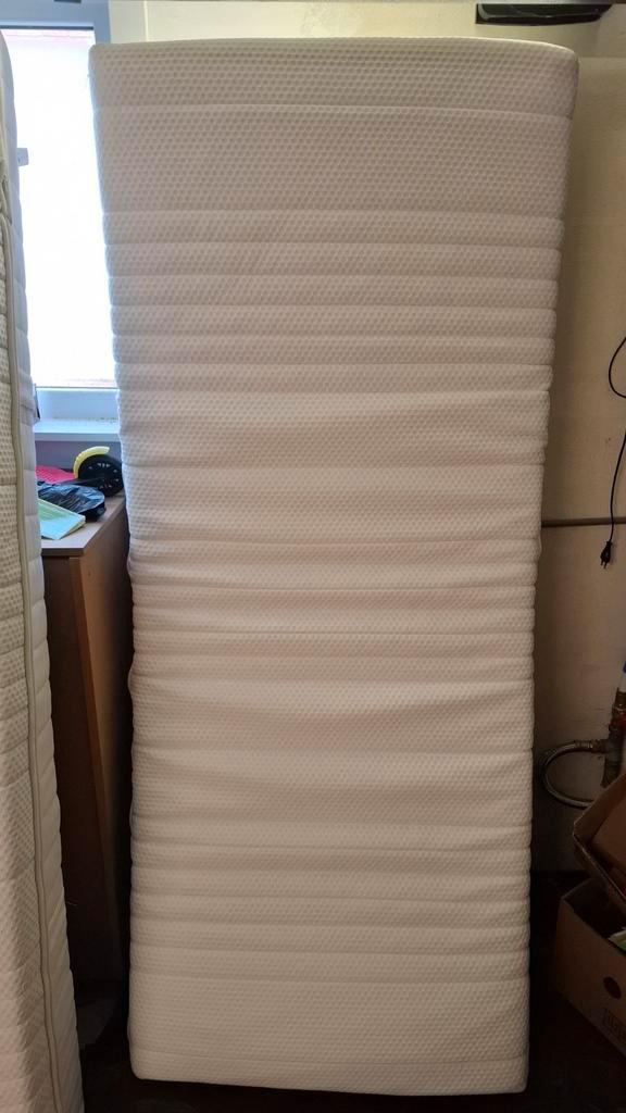 2x matras Ikea Anneland 80x200 zgan, Huis en Inrichting, Slaapkamer | Matrassen en Bedbodems, Matras, Ophalen