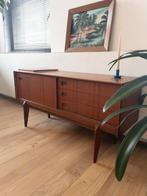Vintage dressoir kast met lades en schuifdeur., Ophalen, 150 tot 200 cm, Vintage, Zo goed als nieuw