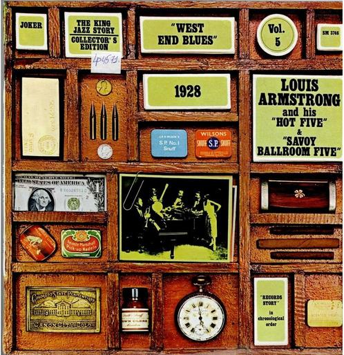 Vinyl, LP    -   Louis Armstrong And His "Hot Five"* & "Savo, Cd's en Dvd's, Vinyl | Overige Vinyl, Overige formaten, Ophalen of Verzenden