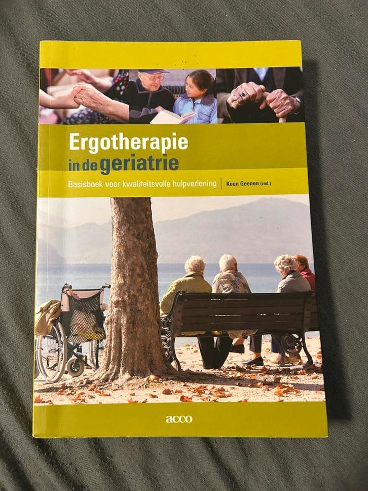 Ergotherapie in de geriatrie, Boeken, Wetenschap, Nieuw, Ophalen of Verzenden